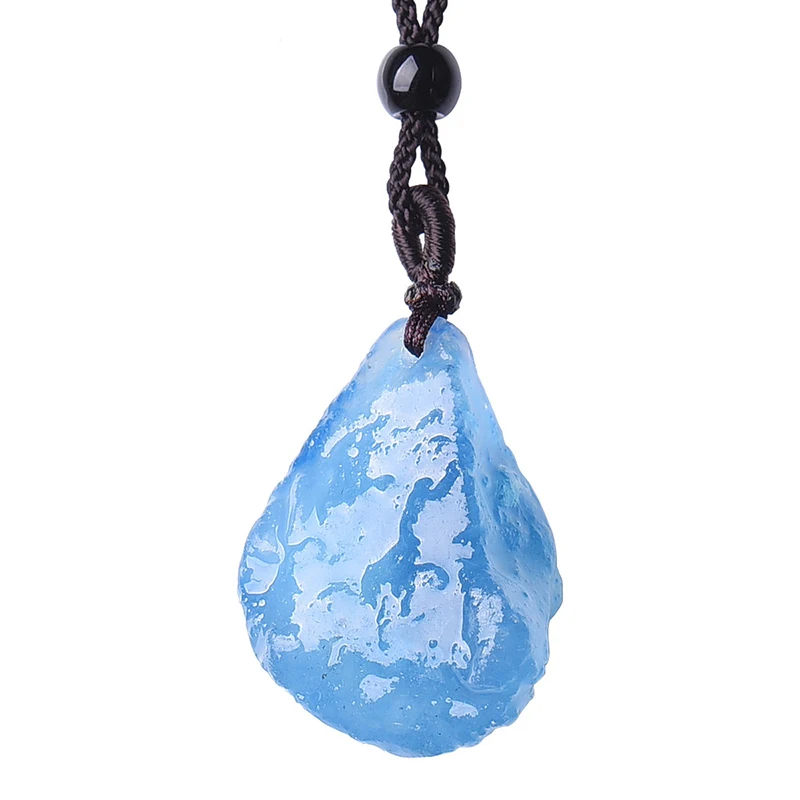 Wholesale Light Blue Natural Stone with Shape Pendant Clavicular Chain Necklace Lucky for Women Men Fresh Fashion Jewelry
Wholesale Light Blue Natural Stone with Shape Pendant Clavicular Chain Necklace Lucky for Women Men Fresh Fashion Jewelry