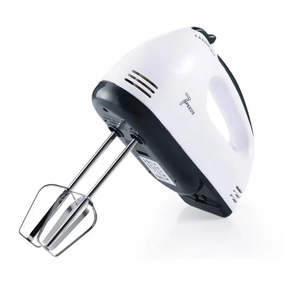 Electrical Handheld 7 Speed Double Whisk Grade Blender Egg Mixer Beater Kitchen Ice Smoothie Bar Food Fruit Machine Blender
Electrical Handheld 7 Speed Double Whisk Grade Blender Egg Mixer Beater Kitchen Ice Smoothie Bar Food Fruit Machine Blender