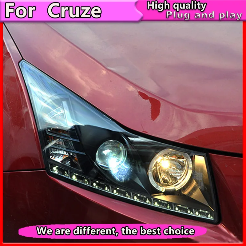 Car Styling for Chevrolet Cruze Headlights 2009-2014 LED Headlight led Angel Eye DRL Q5 Bi Xenon H7 hid Bi-Xenon Lens low beam
Car Styling for Chevrolet Cruze Headlights 2009-2014 LED Headlight led Angel Eye DRL Q5 Bi Xenon H7 hid Bi-Xenon Lens low beam