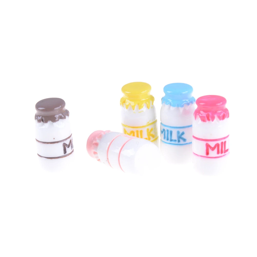 2PCS New 1:12 Dollhouse mini milk bottles Furniture Miniature Doll accessories children baby gift Toy Random Color
2PCS New 1:12 Dollhouse mini milk bottles Furniture Miniature Doll accessories children baby gift Toy Random Color