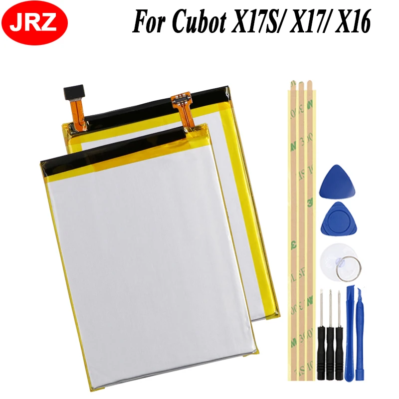 JRZ For Cubot X17 S X17 Phone Battery For Cubot X16 2500mAh Hight Capacity Replacement Batteries With Tools
JRZ For Cubot X17 S X17 Phone Battery For Cubot X16 2500mAh Hight Capacity Replacement Batteries With Tools