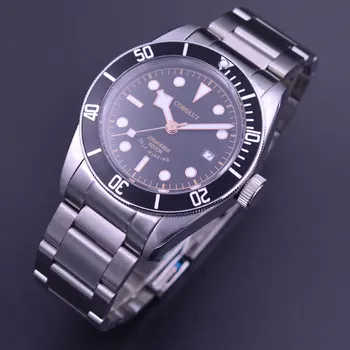 41mm Corgeut Black/Sterile dial Sapphire Glass mechanical Automatic Men's Watch stainless steel strap
41mm Corgeut Black/Sterile dial Sapphire Glass mechanical Automatic Men's Watch stainless steel strap
