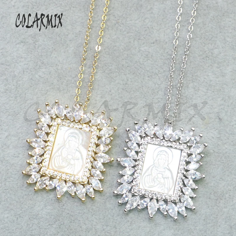4 Pcs Square Charms Zircon pendant necklace White Shell pendant necklace gift for lady wholesale jewelry necklace 5211
4 Pcs Square Charms Zircon pendant necklace White Shell pendant necklace gift for lady wholesale jewelry necklace 5211