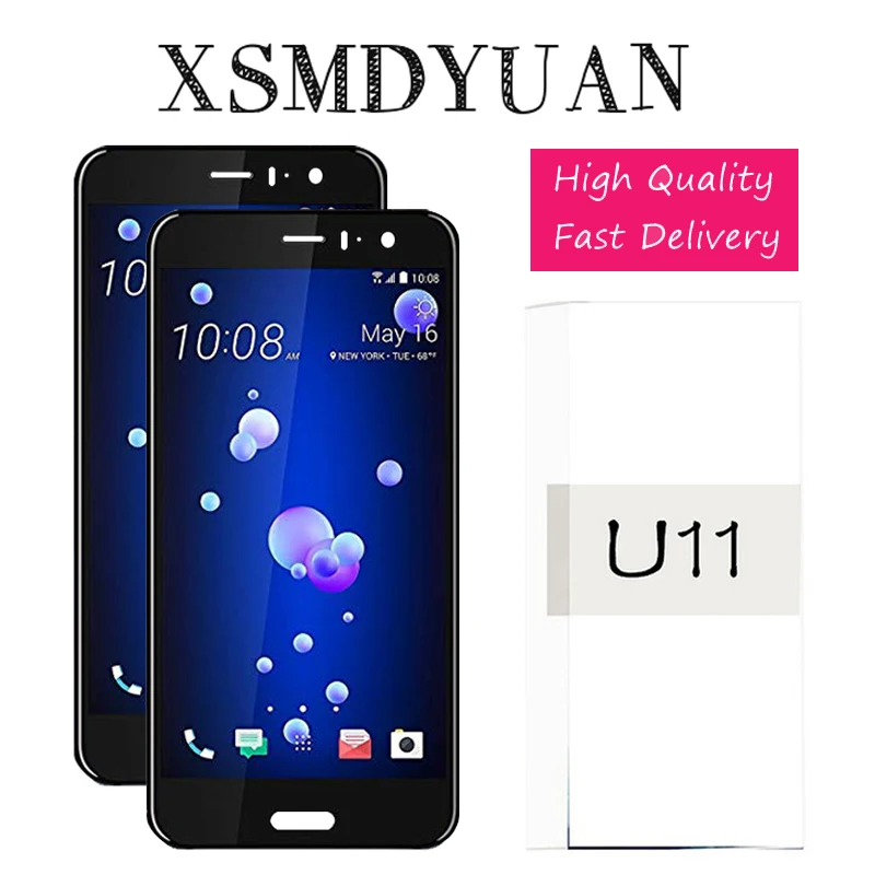 High Quality 100% Tested 5.5'' Super LCD Display For HTC U11 LCD Touch Screen Digitizer for HTC U11 LCD Replacement Parts
High Quality 100% Tested 5.5'' Super LCD Display For HTC U11 LCD Touch Screen Digitizer for HTC U11 LCD Replacement Parts