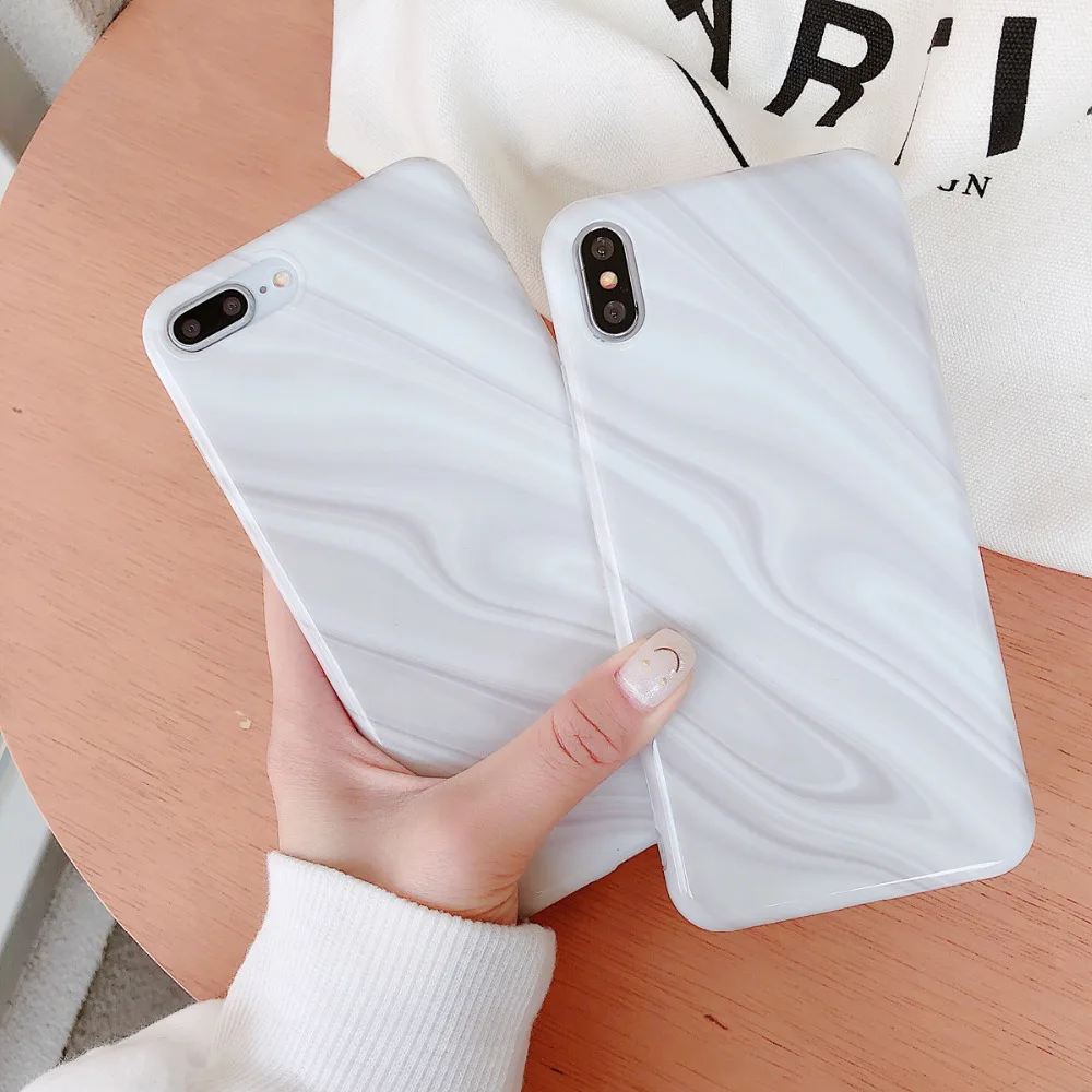 Marble Case For iPhone XS MAX XR Case Cover Silicone TPU Matte Cases For Iphone 8 7 Plus X 6 6S Plus Luxury Simple White Case
Marble Case For iPhone XS MAX XR Case Cover Silicone TPU Matte Cases For Iphone 8 7 Plus X 6 6S Plus Luxury Simple White Case
