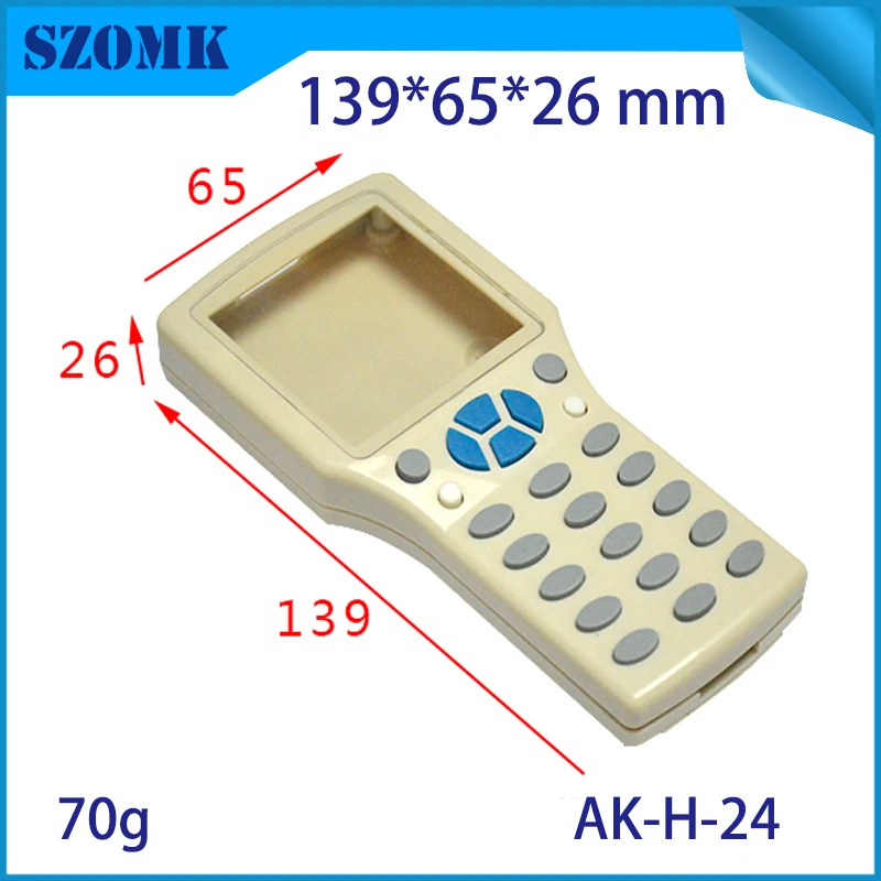 1 piece electrical plastic junction box 139*65*26 mm abs PCB handheld housing case for diy instrument case for electronics szomk
1 piece electrical plastic junction box 139*65*26 mm abs PCB handheld housing case for diy instrument case for electronics szomk