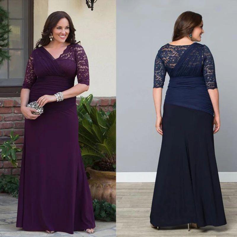 Elegant Long Lace Plus Size Evening Dresses Party with Sleeves A Line Women Floor Length Ladies Formal Evening Gowns Dresses
Elegant Long Lace Plus Size Evening Dresses Party with Sleeves A Line Women Floor Length Ladies Formal Evening Gowns Dresses