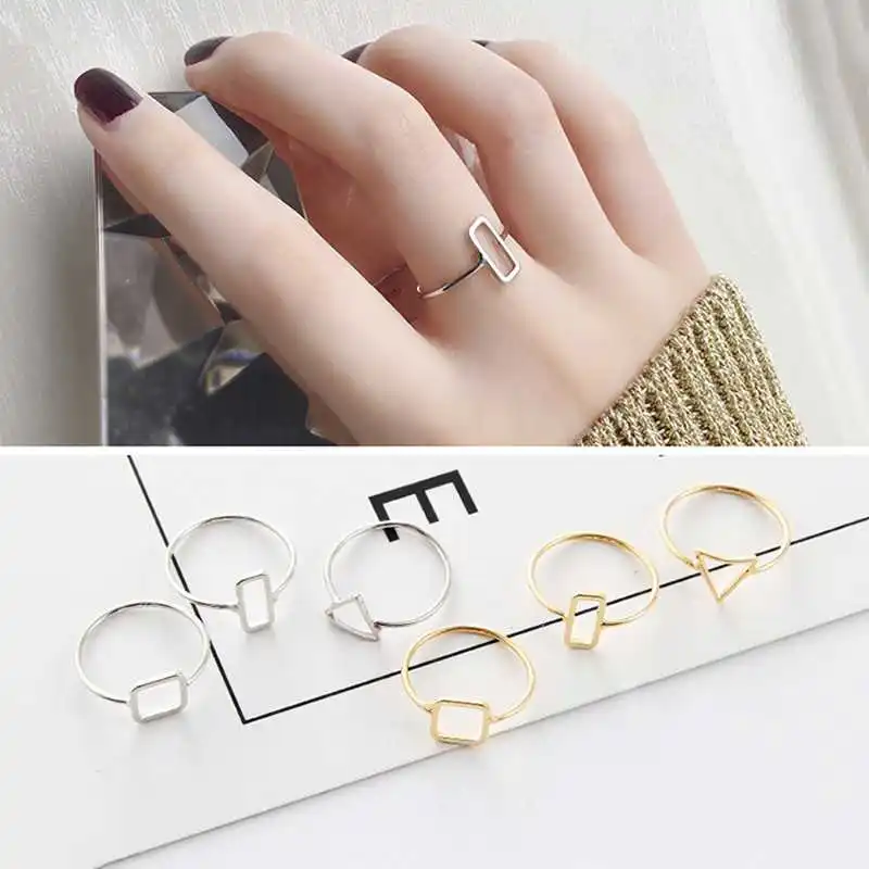 Lovely Geometric Pattern Sweet Ring Sweet Accessories Simple Fashion Ring Sweet Cheap Temperament Gift Women Jewelry Creativity
Lovely Geometric Pattern Sweet Ring Sweet Accessories Simple Fashion Ring Sweet Cheap Temperament Gift Women Jewelry Creativity