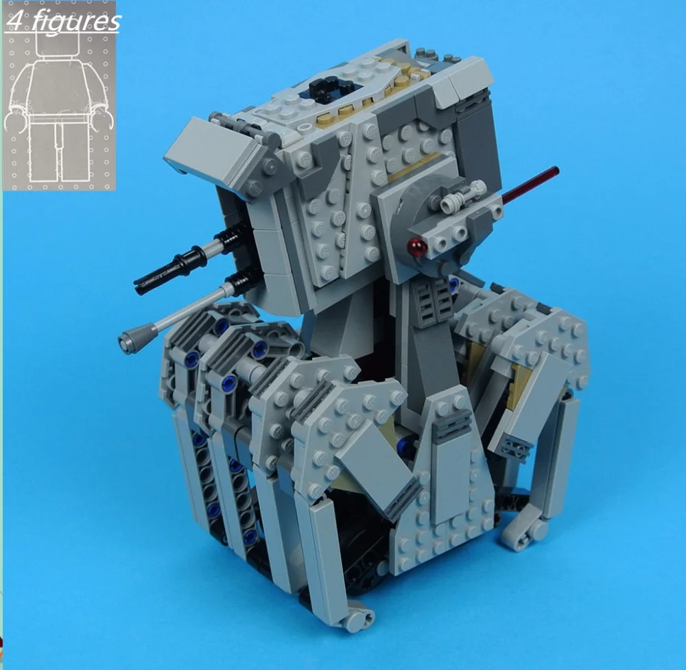 New 10899 Star series The First Order Heavy Scout Walker Model Building Blocks set Compatible with 75177bricks Toys for children
New 10899 Star series The First Order Heavy Scout Walker Model Building Blocks set Compatible with 75177bricks Toys for children