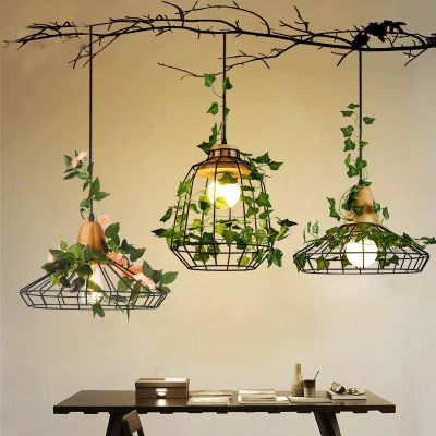 Vintage Black Painted Iron Cage with Wooden Holder Hanging Light for LED E27 Wicker Rattan Leaf Enlace Pendant Light
Vintage Black Painted Iron Cage with Wooden Holder Hanging Light for LED E27 Wicker Rattan Leaf Enlace Pendant Light