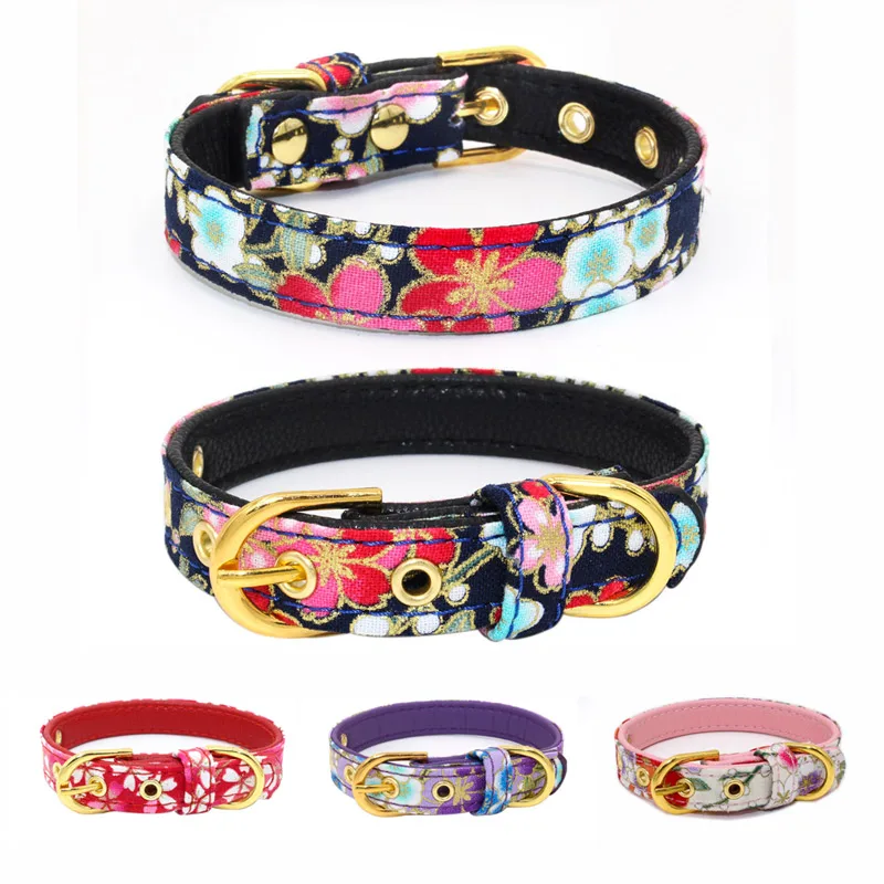Dog Collar Printed Small Puppy Dog Collars Padded PU Leather Pet Collars for Small Medium Large Dogs Cats Chihuahua Pitbull
Dog Collar Printed Small Puppy Dog Collars Padded PU Leather Pet Collars for Small Medium Large Dogs Cats Chihuahua Pitbull