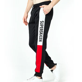 Mens Slim Fit Sweatpants Drawstring Striped Track Pants Color Block Patchwork Jogging Pant Sports Hip Hop Trousers Long Slacks
Mens Slim Fit Sweatpants Drawstring Striped Track Pants Color Block Patchwork Jogging Pant Sports Hip Hop Trousers Long Slacks