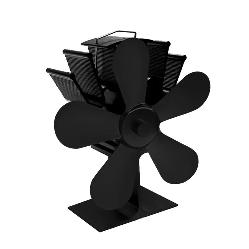 5 Blades Heat Self-Powered Stove Top Fan Aluminium Silent Eco-Friendly Fuel Saving For Wood Log Burner Fireplace Ecofan -KB
5 Blades Heat Self-Powered Stove Top Fan Aluminium Silent Eco-Friendly Fuel Saving For Wood Log Burner Fireplace Ecofan -KB