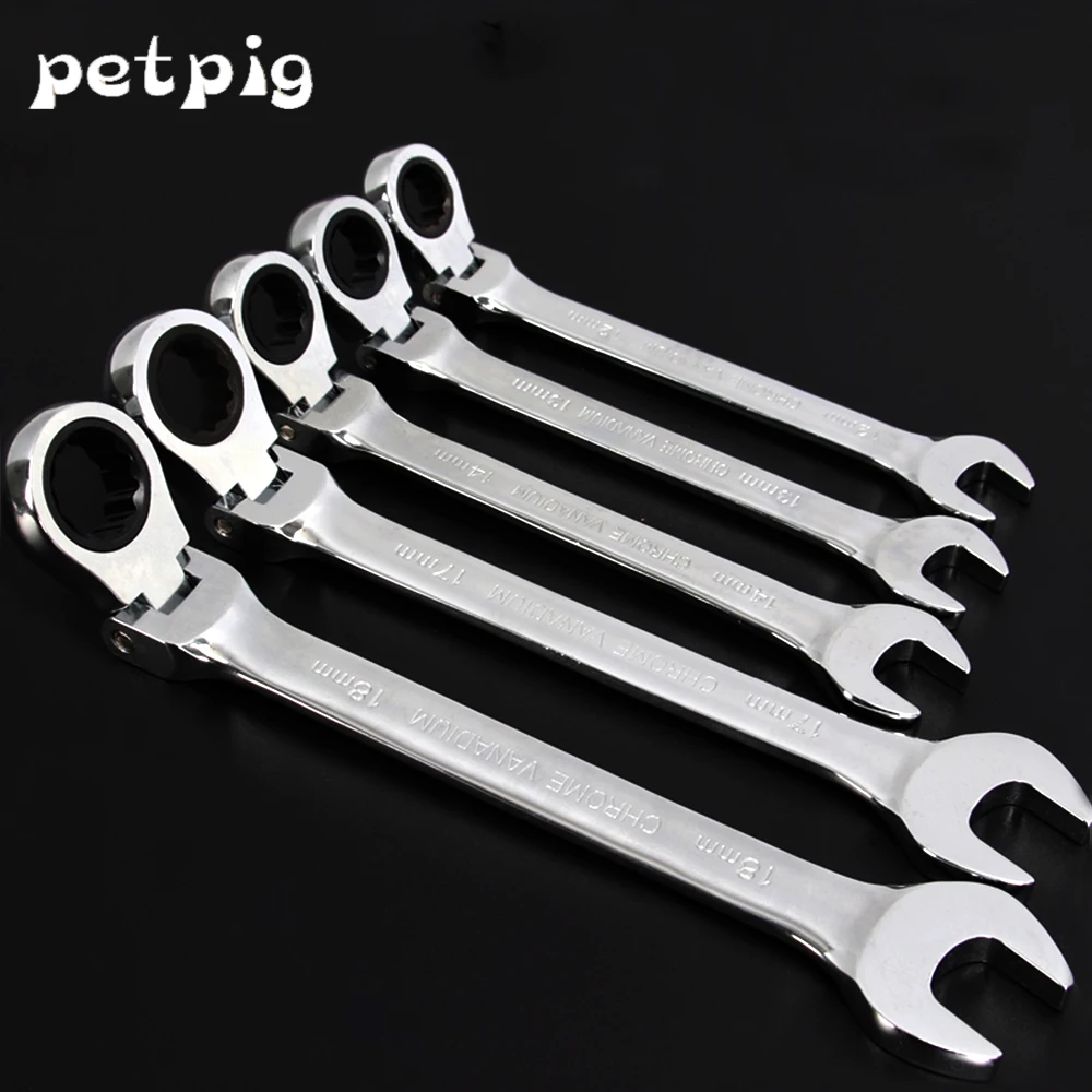 Petpig Wrenches 12-24mm Car Repair Tool Set Keys Set Reversible Combination Stubby Ratchet Wrench Ratcheting Socket Spanner Set
Petpig Wrenches 12-24mm Car Repair Tool Set Keys Set Reversible Combination Stubby Ratchet Wrench Ratcheting Socket Spanner Set