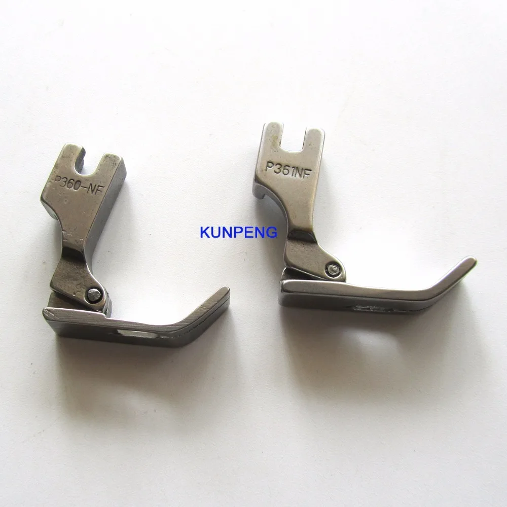 1 SET #P360-NF+P361-NF Hinged Zipper RIGHT&LEFT Foot For Industrial Needle Feed Sewing
1 SET #P360-NF+P361-NF Hinged Zipper RIGHT&LEFT Foot For Industrial Needle Feed Sewing