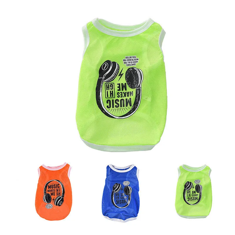 Dog Mesh Vest Cheap Dog Clothes For Small Dog Pets Clothing Earphone Summer Pet Vest Green Blue Orange Dog Shirt Dropshipping
Dog Mesh Vest Cheap Dog Clothes For Small Dog Pets Clothing Earphone Summer Pet Vest Green Blue Orange Dog Shirt Dropshipping