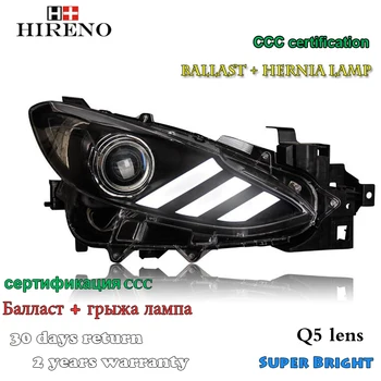 Hireno Headlamp for 2013-2015 Mazda 3 Mazda3 Axela Headlight Assembly LED DRL Angel Lens Double Beam HID Xenon 2pcs
Hireno Headlamp for 2013-2015 Mazda 3 Mazda3 Axela Headlight Assembly LED DRL Angel Lens Double Beam HID Xenon 2pcs