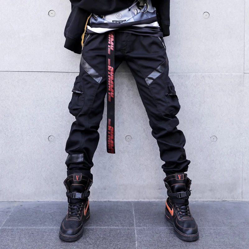 High Street Stylish Self-Assertion Side Zipper Pockets Men's Jogger Pencil Pants Hip Hop Autumn Male Casual Full Length Trousers
High Street Stylish Self-Assertion Side Zipper Pockets Men's Jogger Pencil Pants Hip Hop Autumn Male Casual Full Length Trousers