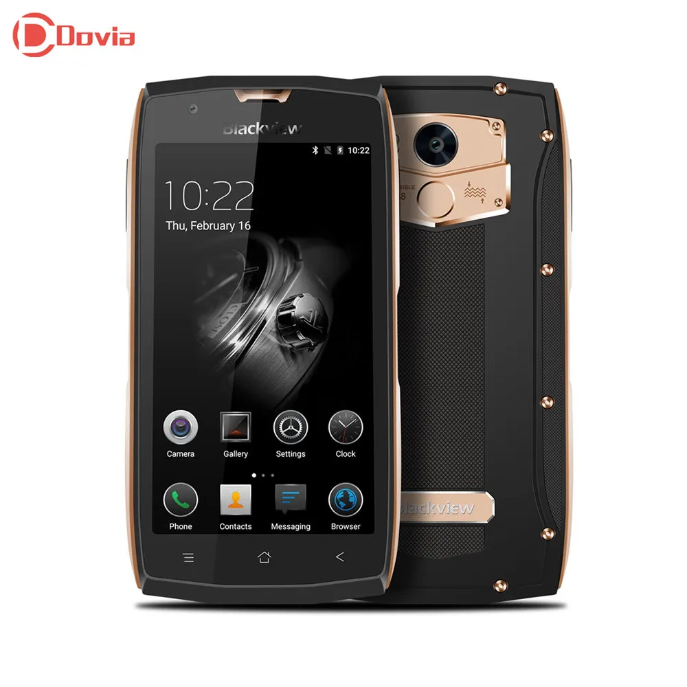 Смартфон Blackview BV7000 4G 5 0 дюймов Android 7 четырехъядерный процессор MTK6737T 2 Гб