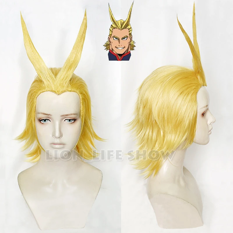 2018 Boku no Hero Academia All Might Golden Wig Halloween Role Play My Hero Academia
2018 Boku no Hero Academia All Might Golden Wig Halloween Role Play My Hero Academia