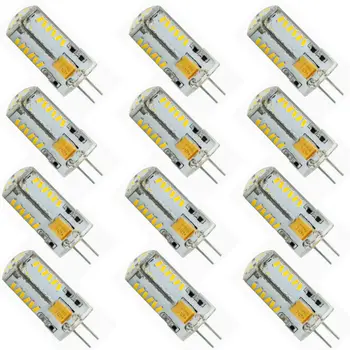 12 Pack G4 LED Light bulb 57 SMD3014 Energy Saving Lamp 7W AC/DC 12V 600-700LM Cool Warm White 360 Beam Angle Silica gel
12 Pack G4 LED Light bulb 57 SMD3014 Energy Saving Lamp 7W AC/DC 12V 600-700LM Cool Warm White 360 Beam Angle Silica gel