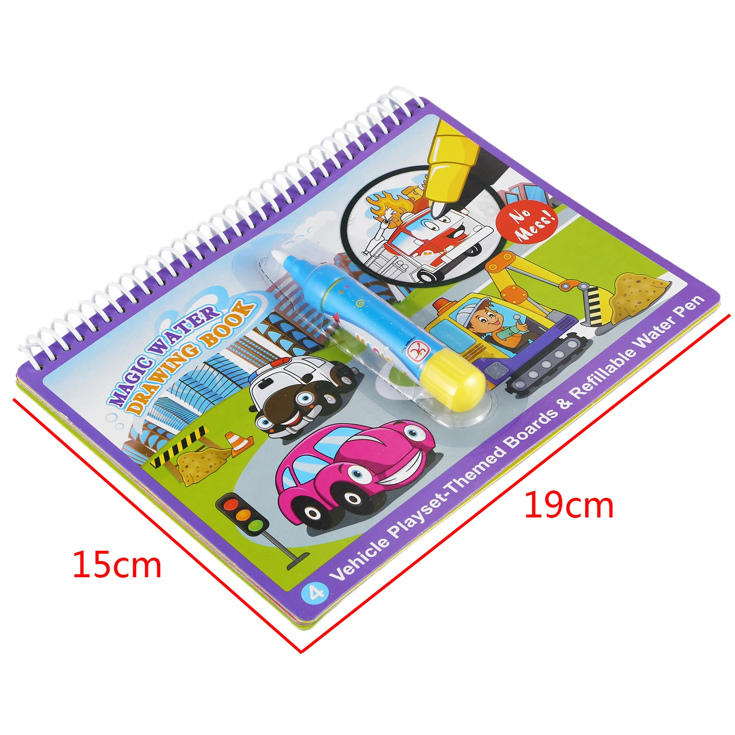 COOLPLAY Magic Water Drawing Book Coloring Book Doodle with Magic Pen Painting Drawing Board For Kids Toys Toy Birthday Gift
COOLPLAY Magic Water Drawing Book Coloring Book Doodle with Magic Pen Painting Drawing Board For Kids Toys Toy Birthday Gift