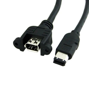 1m Firewire 1394 6 to 6 male to female extensions Screw holes 6-pin 1394 extension cable
1m Firewire 1394 6 to 6 male to female extensions Screw holes 6-pin 1394 extension cable