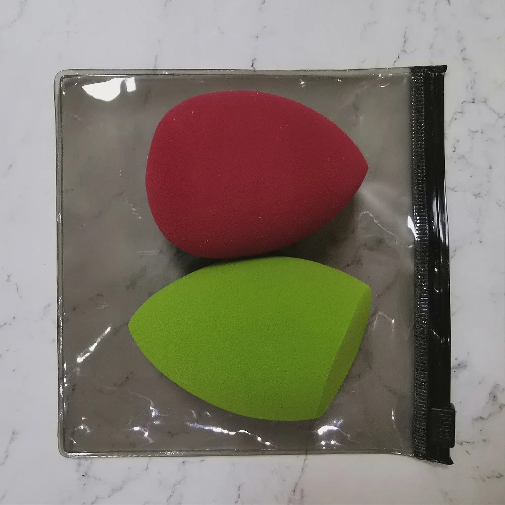 2pcs Beauty Makeup Sponge Puff Set Powder Foundation Blending Sponge Latex-Free Dry Wet Use Cosmetic Egg Mix Color 2 Shapes+ Bag
2pcs Beauty Makeup Sponge Puff Set Powder Foundation Blending Sponge Latex-Free Dry Wet Use Cosmetic Egg Mix Color 2 Shapes+ Bag