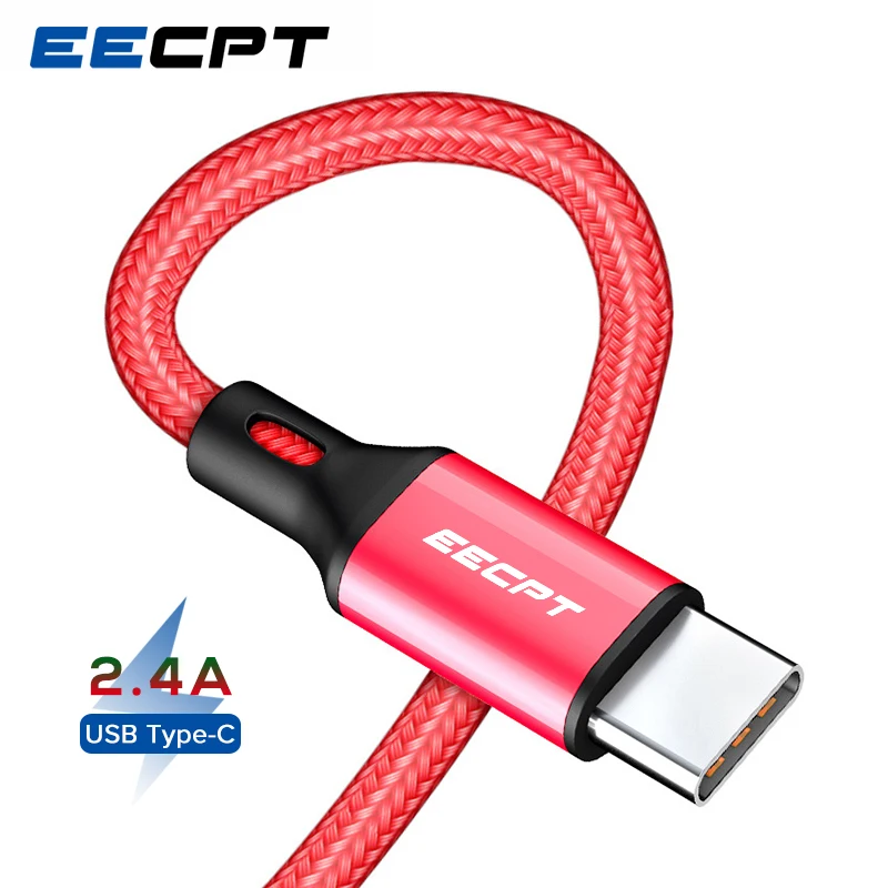 EECPT USB Type C Cable Fast Charging Wire Type-C Phone Charger Cable for Samsung S9 Xiaomi Redmi Note 7 Honor Android USB-C Cord
EECPT USB Type C Cable Fast Charging Wire Type-C Phone Charger Cable for Samsung S9 Xiaomi Redmi Note 7 Honor Android USB-C Cord