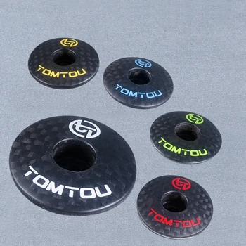 TOMTOU Matte 3K Carbon Fiber Bicycle Headset Cover 1-1/8" Mountain/Road Cycling 28.6mm Stem Top Cap 6g
TOMTOU Matte 3K Carbon Fiber Bicycle Headset Cover 1-1/8" Mountain/Road Cycling 28.6mm Stem Top Cap 6g