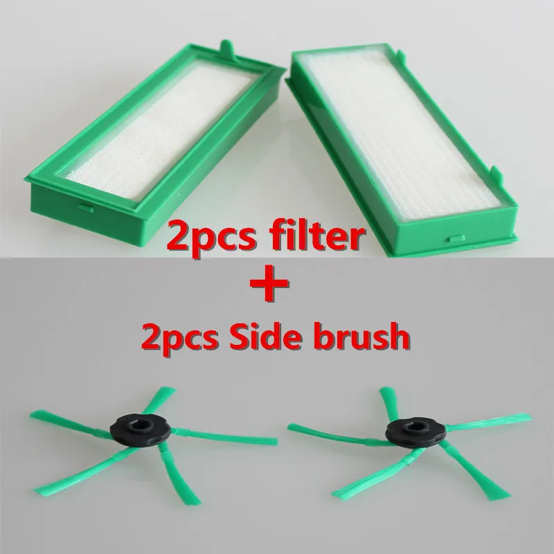 Robot vacuum cleaner Dust parts 2pcs Vorwerk VR200 HEPA filter + 2pcsVorwerk VR200 side brush
Robot vacuum cleaner Dust parts 2pcs Vorwerk VR200 HEPA filter + 2pcsVorwerk VR200 side brush
