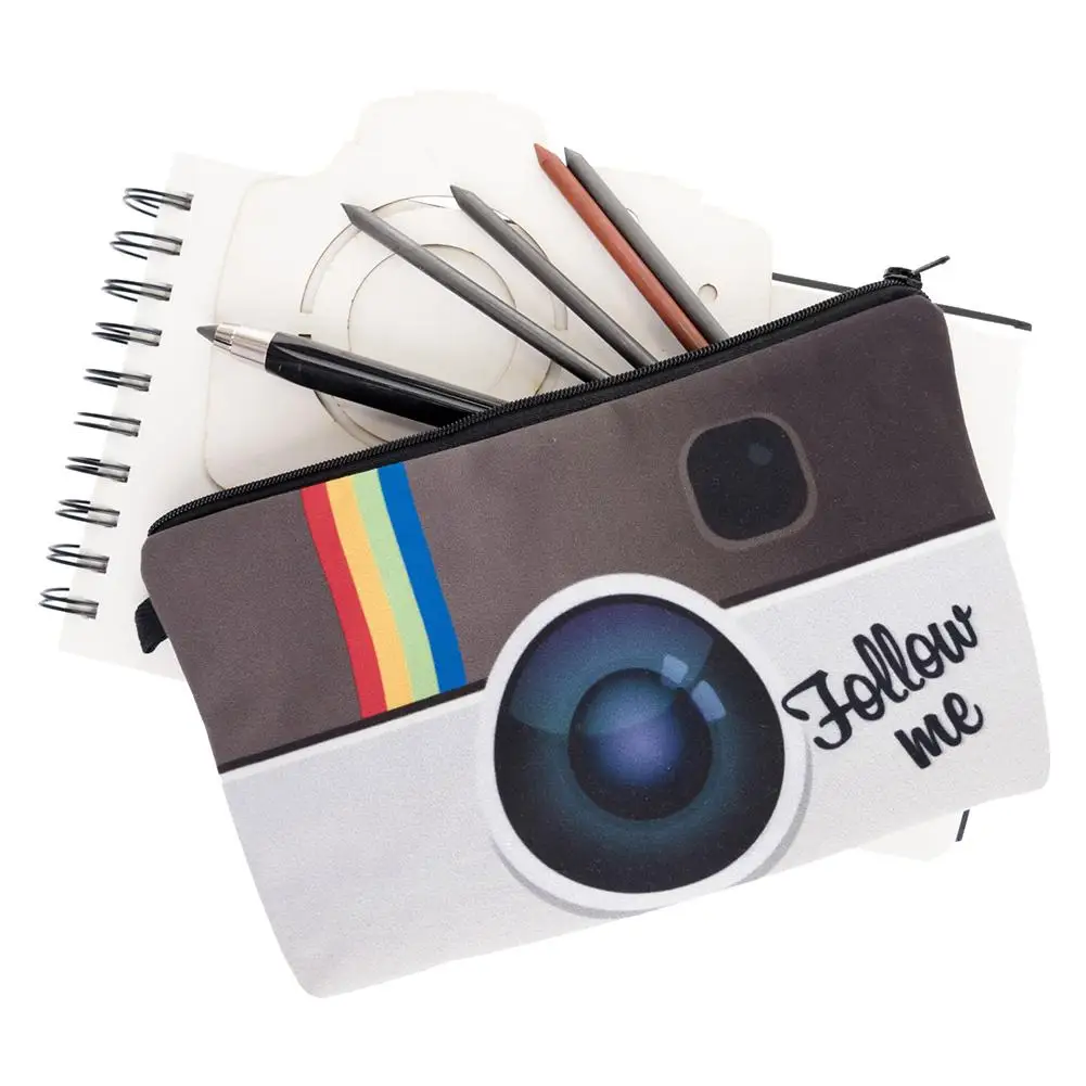 Top Quality Camera Printed Make-up Bag Large Capacity Woman Cosmetic Bag Bolsa De Maquillaje Travel Cosmetics Bag Organizer
Top Quality Camera Printed Make-up Bag Large Capacity Woman Cosmetic Bag Bolsa De Maquillaje Travel Cosmetics Bag Organizer