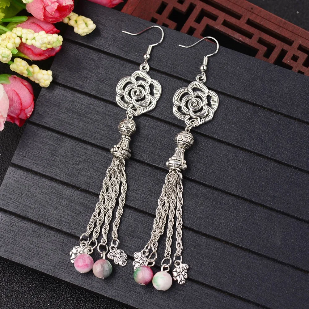 Gypsy India Silver Jhumka Indian Earrings For Women Fish Stone Long Tassel Earring Oxidized Turk Kundan Tribal Ethnic Jewelry
Gypsy India Silver Jhumka Indian Earrings For Women Fish Stone Long Tassel Earring Oxidized Turk Kundan Tribal Ethnic Jewelry