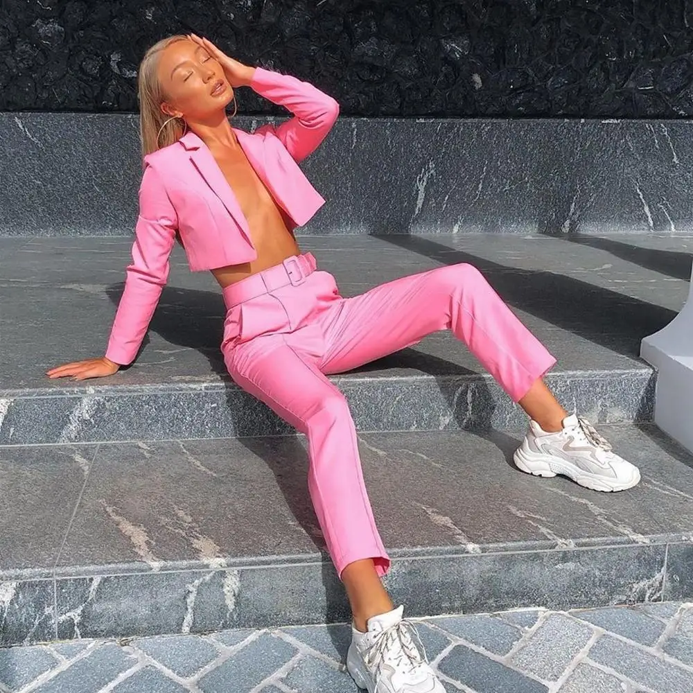 2019 Autumn Solid Women Blazer High Street Casual Short Suits Jackets Ladies Streetwear Slim Fit Blazer cwb0019-5
2019 Autumn Solid Women Blazer High Street Casual Short Suits Jackets Ladies Streetwear Slim Fit Blazer cwb0019-5