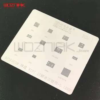 Wozniak BCM Bluetooth WIFI chip Stannum planting net For BCM43596/4354 and other types integrated Tin plant steel net 0.12mm
Wozniak BCM Bluetooth WIFI chip Stannum planting net For BCM43596/4354 and other types integrated Tin plant steel net 0.12mm
