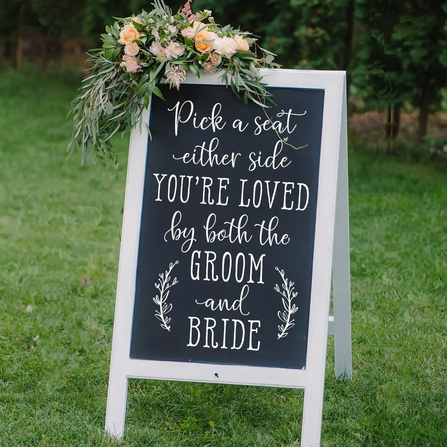 Bride Decals Pick A Seat DIY Wedding Sign Decal Chalkboard Sign Decal Choose A Seat Either Side Sign Wedding Decor Wall Sticker
Bride Decals Pick A Seat DIY Wedding Sign Decal Chalkboard Sign Decal Choose A Seat Either Side Sign Wedding Decor Wall Sticker