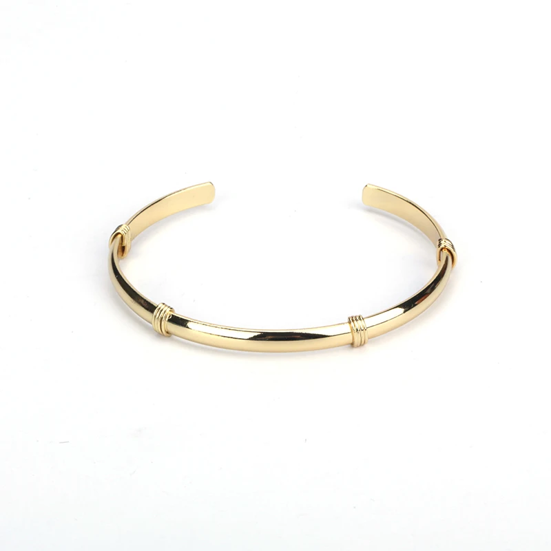 Minimalist Jewelry Pure Gold Color Copper Brass Metal Wire Band Wrap Charms Adjustable Bracelet Open Bangle Cuff For Women
Minimalist Jewelry Pure Gold Color Copper Brass Metal Wire Band Wrap Charms Adjustable Bracelet Open Bangle Cuff For Women