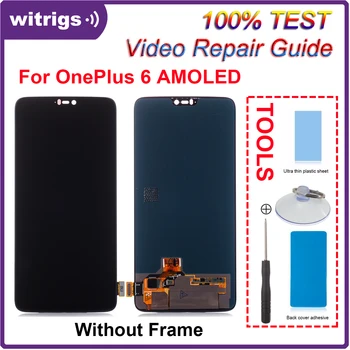WITRIGS For OnePlus 6 LCD Display Touch Screen Digitizer with Frame Panel Assembly Replacement For oneplus6
WITRIGS For OnePlus 6 LCD Display Touch Screen Digitizer with Frame Panel Assembly Replacement For oneplus6