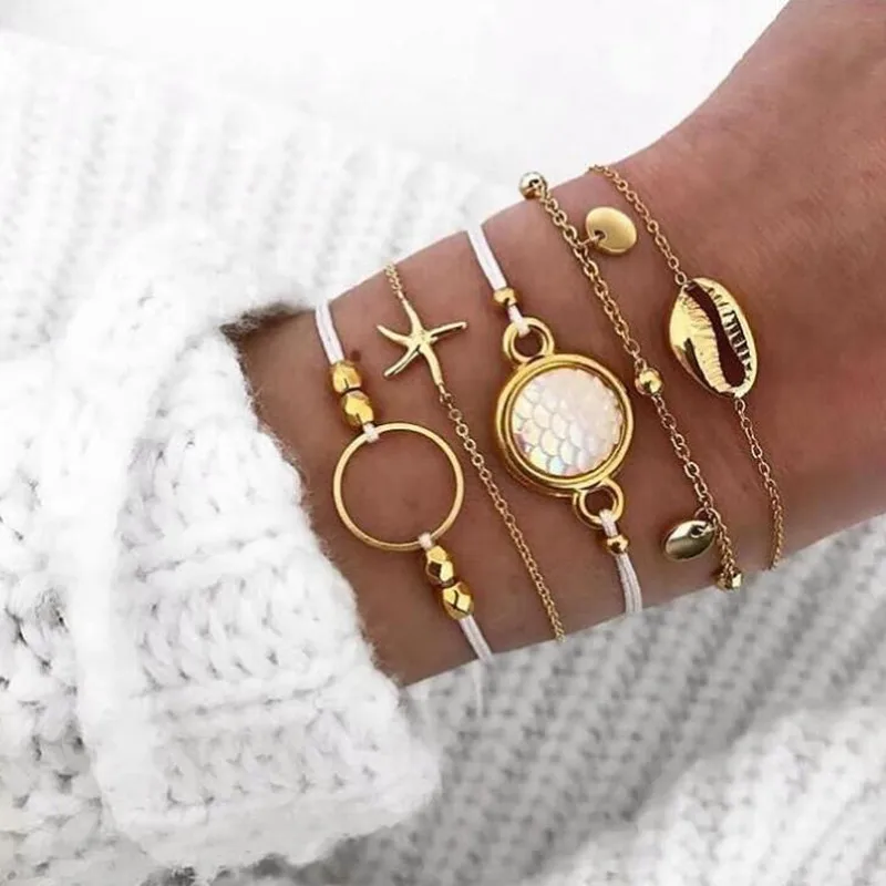 DIEZI 9 Style Bohemia Map Ocean Starfish Heart Tassel Bracelet Sets Chain Bracelets For Women Statement Boho Bracelet Jewelry
DIEZI 9 Style Bohemia Map Ocean Starfish Heart Tassel Bracelet Sets Chain Bracelets For Women Statement Boho Bracelet Jewelry