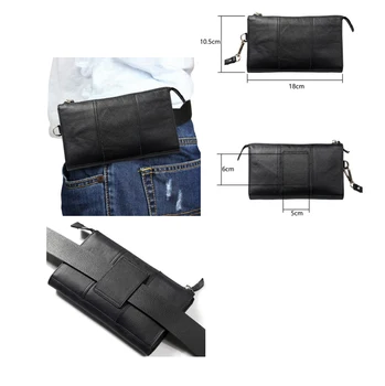 Universal Second Layer Genuine Wallet Bag For Samsung Note 9 8 5 S10 S9 S8 plus For iPhone XS Max 6 7 8plus Fashion Waist Pack
Universal Second Layer Genuine Wallet Bag For Samsung Note 9 8 5 S10 S9 S8 plus For iPhone XS Max 6 7 8plus Fashion Waist Pack