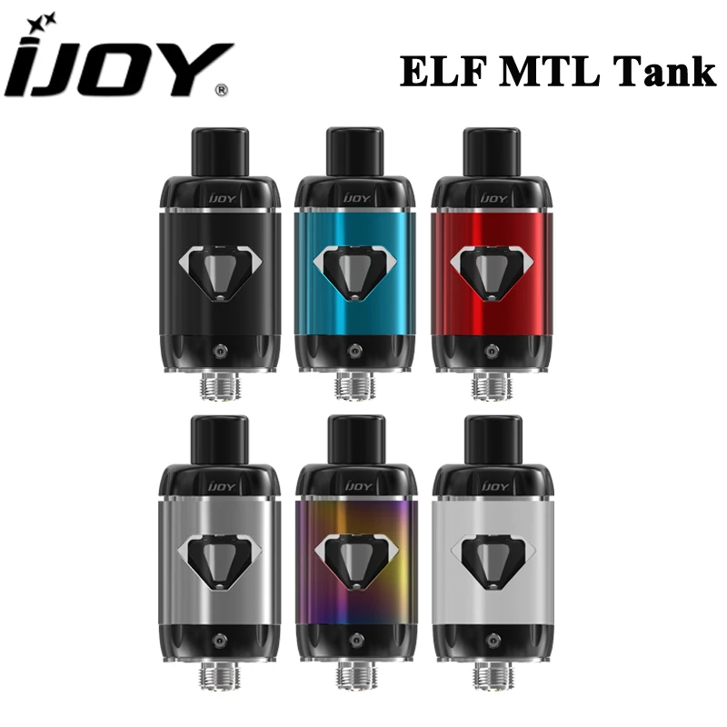 Original Ijoy ELF MTL Tank 2ml Atomizer Adjustable Airflow with Elf MTL Mesh Coil Ceramic Head For Electronic Cigarette MOD Vape
Original Ijoy ELF MTL Tank 2ml Atomizer Adjustable Airflow with Elf MTL Mesh Coil Ceramic Head For Electronic Cigarette MOD Vape