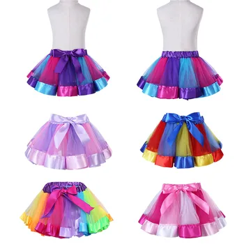TiaoBug Cute Kids Rainbow Style Ruffled Ballet Tutu Skirt Girls Ballerina Dance Party Stage Performance Skirt Children Dancewear
TiaoBug Cute Kids Rainbow Style Ruffled Ballet Tutu Skirt Girls Ballerina Dance Party Stage Performance Skirt Children Dancewear