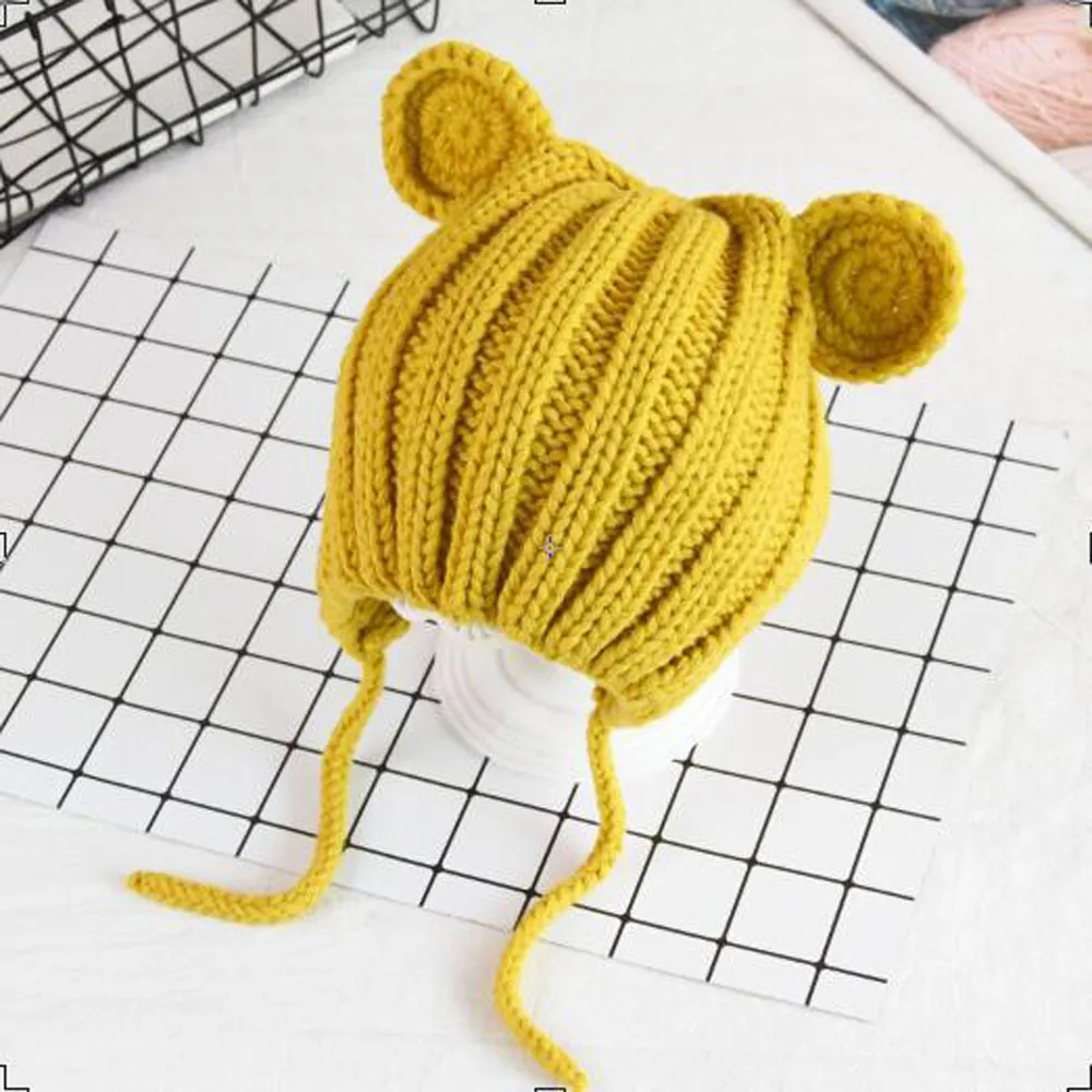New Hot 2018 Newborn Baby Girls Cat Ears Knitting Headgear Warm Ear Guard Kids Hat Cap Baby Photography Accessories Baby Hat
New Hot 2018 Newborn Baby Girls Cat Ears Knitting Headgear Warm Ear Guard Kids Hat Cap Baby Photography Accessories Baby Hat