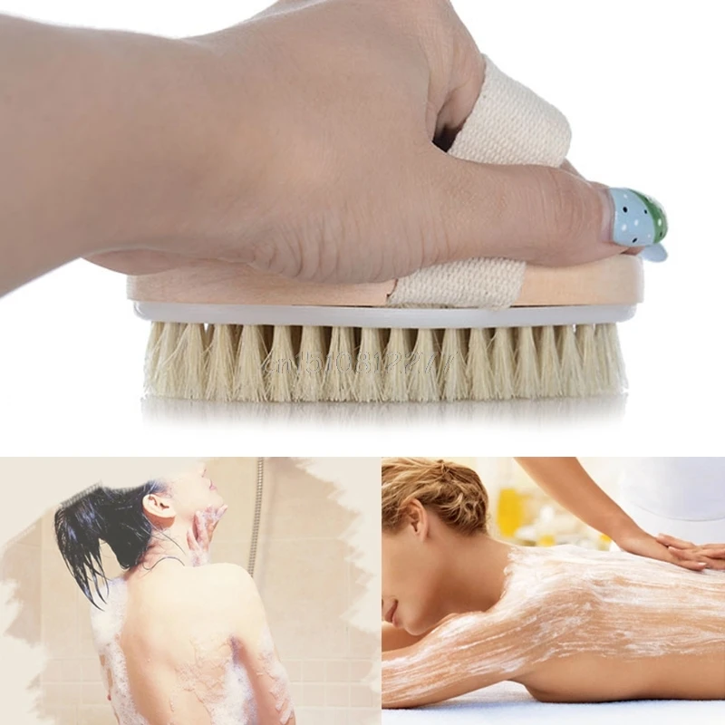 Female Dry Skin Body Brush Massager Natural Bristles Wood Improve Skin's Healthy #H0VH# Drop shopping
Female Dry Skin Body Brush Massager Natural Bristles Wood Improve Skin's Healthy #H0VH# Drop shopping