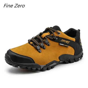 Men Comfortable Water-resistant Soft Outdoor Hiking Shoes Leather Shoes Outdoor Climbing Sneakers Trekking Trail Male Footwear
Men Comfortable Water-resistant Soft Outdoor Hiking Shoes Leather Shoes Outdoor Climbing Sneakers Trekking Trail Male Footwear