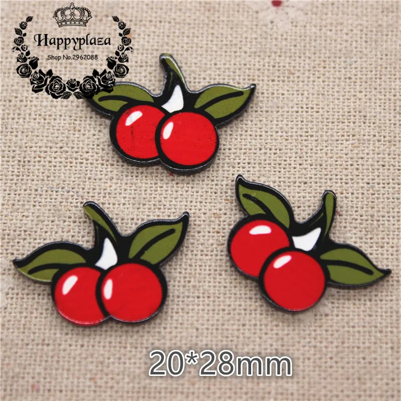 20pcs Cute Cherry Resin Simulation Fruit Planar Flat back Art Decoration Charm DIY Jewelry/Craft Accessories,20*28mm
20pcs Cute Cherry Resin Simulation Fruit Planar Flat back Art Decoration Charm DIY Jewelry/Craft Accessories,20*28mm