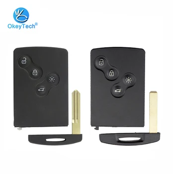 OkeyTech 4 Button Auto Car Key Shell Case for Renault Laguna Koleos Remote Smart Key Card with Insert Small Uncut Blank Blade
OkeyTech 4 Button Auto Car Key Shell Case for Renault Laguna Koleos Remote Smart Key Card with Insert Small Uncut Blank Blade