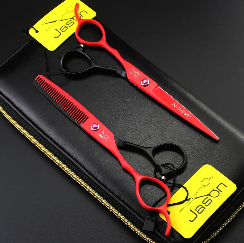 6.0inch left handed hairdressing scissor set cutting and thinning shears with case professional tijeras peluquero Japan 9CR13
6.0inch left handed hairdressing scissor set cutting and thinning shears with case professional tijeras peluquero Japan 9CR13