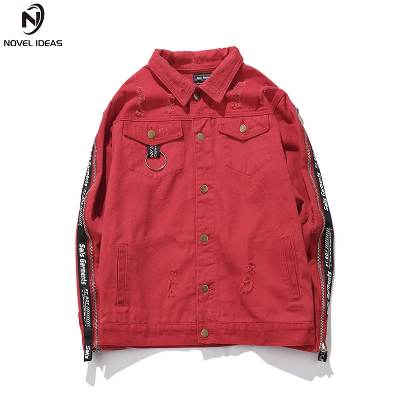 Novel ideas New Fashion Jeans Jacket Side zipper Mens Jackets And Coats Denim Jacket Clothes Cotton Jeans Jacket US Size
Novel ideas New Fashion Jeans Jacket Side zipper Mens Jackets And Coats Denim Jacket Clothes Cotton Jeans Jacket US Size