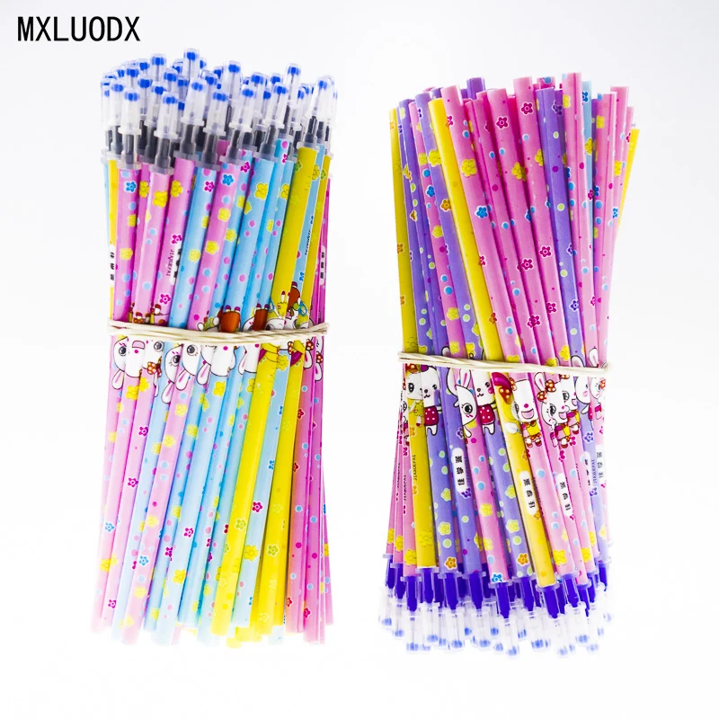 10PCS/Lot Easily Erasable Gel Pen Refills 0.5mm Black And Blue Ink Kawai Pattern Office Stationery Supplies 13cm Length
10PCS/Lot Easily Erasable Gel Pen Refills 0.5mm Black And Blue Ink Kawai Pattern Office Stationery Supplies 13cm Length